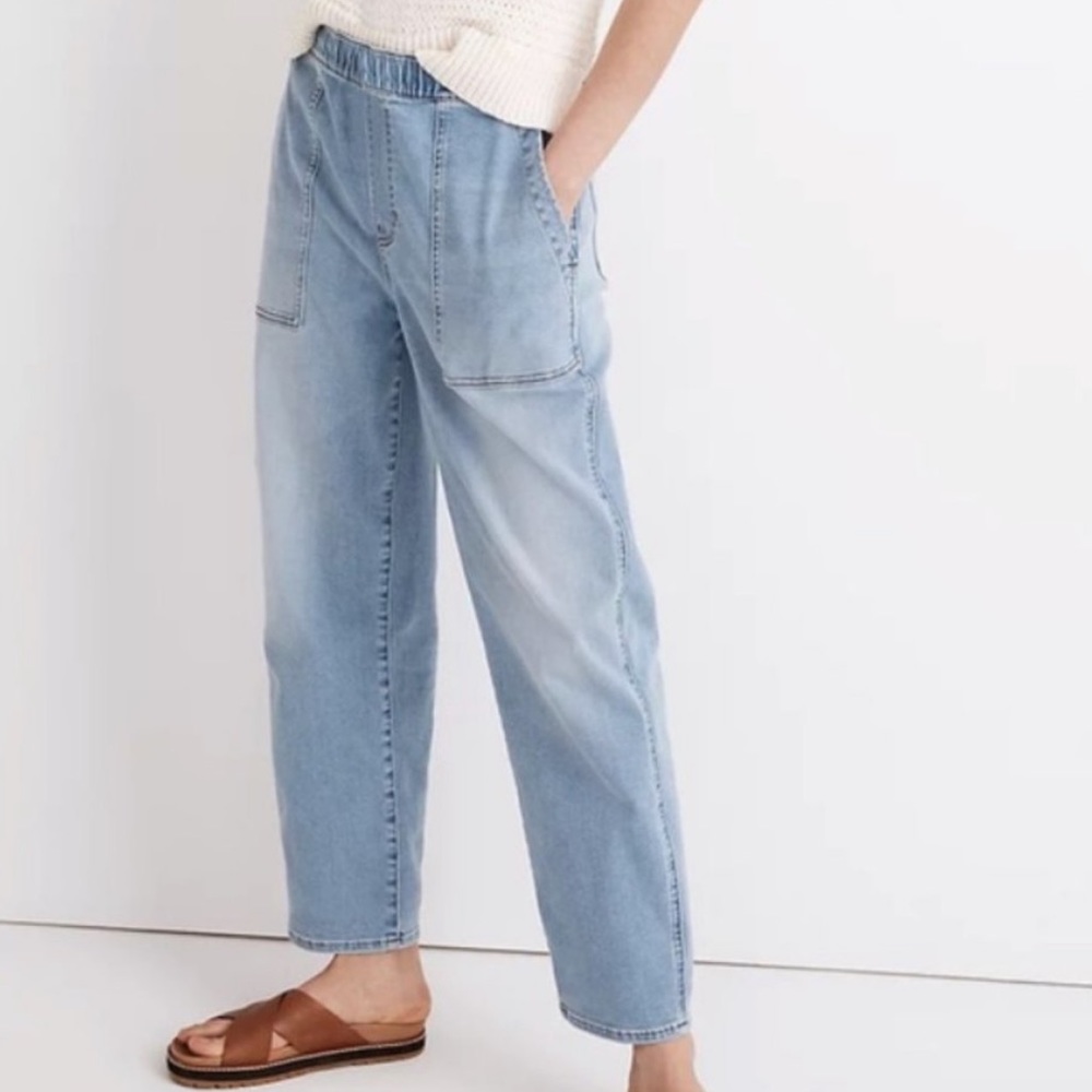 Madewell Relaxed Pull On Jeans XL
